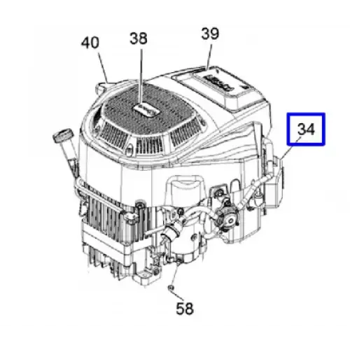 Toro Timecutter Engine 139-0601 1