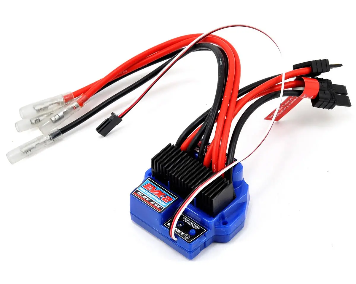 Traxxas 3019R Evx-2 Electronic Speed Control (Land Version, Low-Voltage Detection, Fwd/Rev) 0.42 1