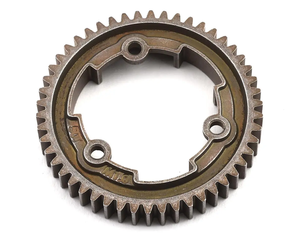 Traxxas 6448R Spur Gear, 50-Tooth, Steel (Wide-Face, 1.0 Metric Pitch) 0.108 1