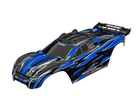 Traxxas 6785-Blue Rustler® 4X4 Vxl 1/10 Pre-Painted Body (Blue) W/Clipless Mounting 1