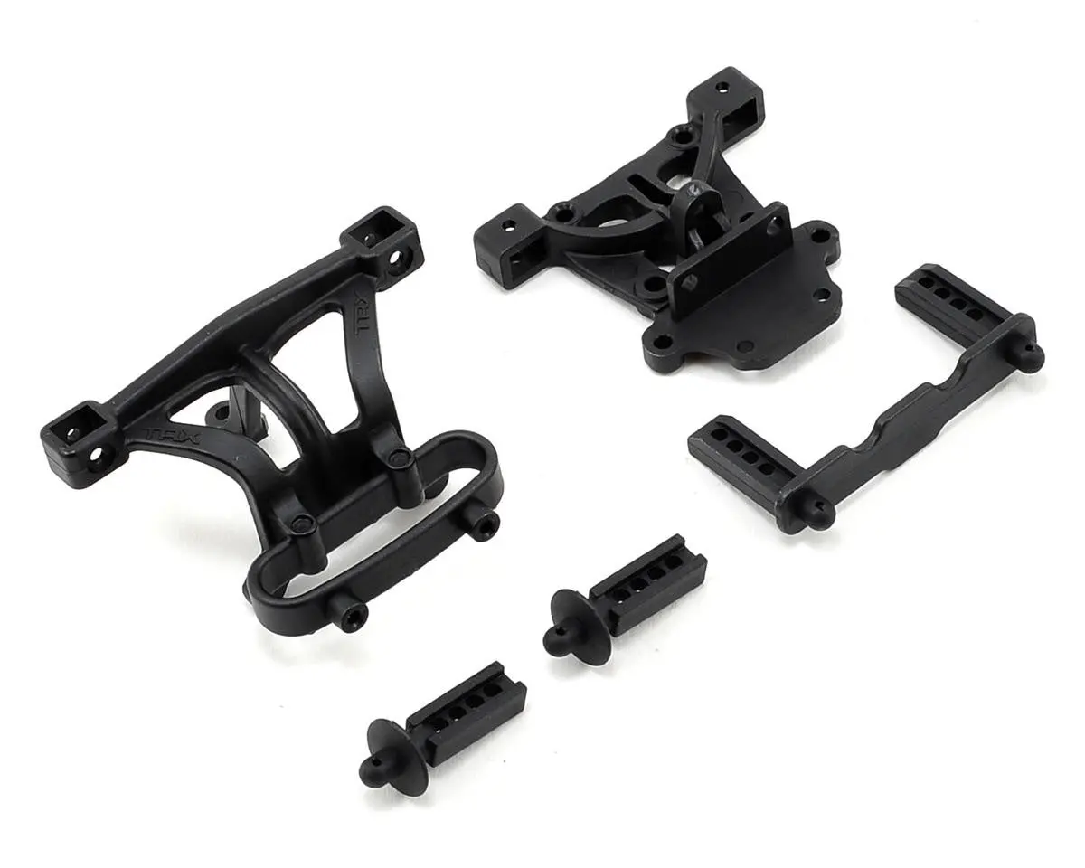 Traxxas 7015 Body Mounts, Front & Rear/ Body Mount Posts, Front & Rear 0.04 1