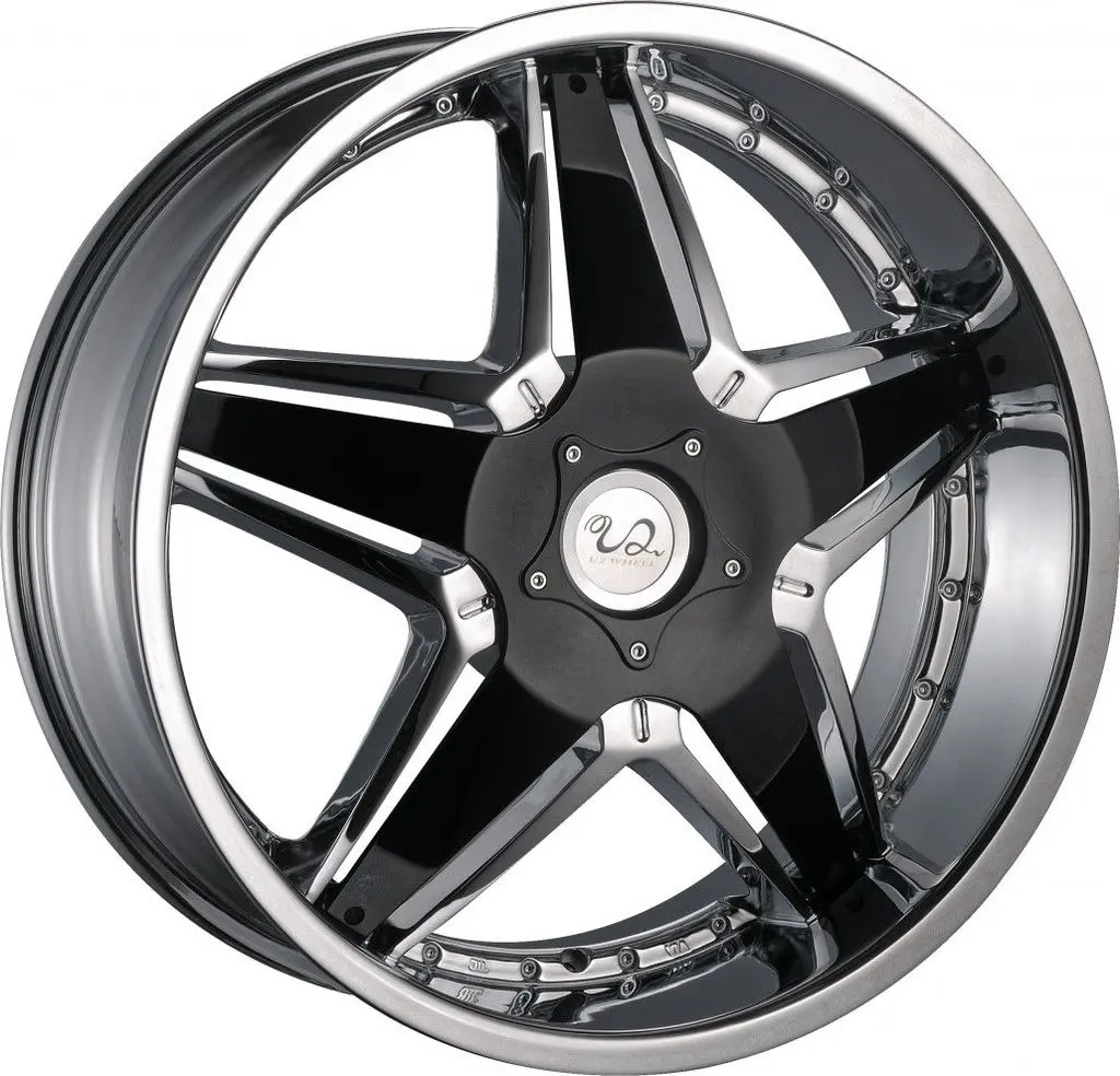 22" 24" U2 145 Wheels Chrome 1