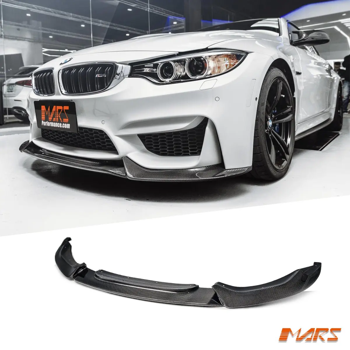 Varis Style Carbon Fibre Front Bumper Bar Lip Spoiler Bodykit For Bmw F80 M3 & F82 F83 M4 2014-2020 1