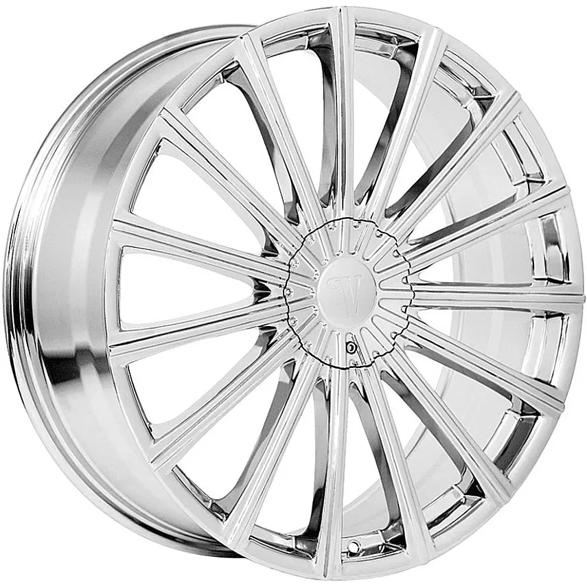 24" Velocity Vw10 Wheels Chrome 1