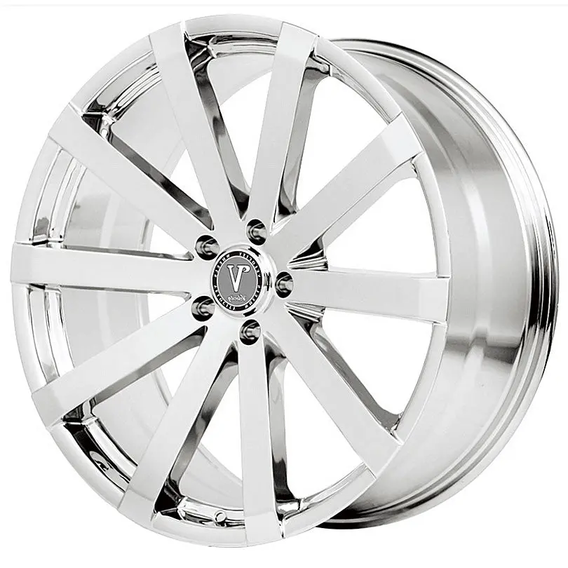 24" Velocity Vw12 Chrome Wheels 1