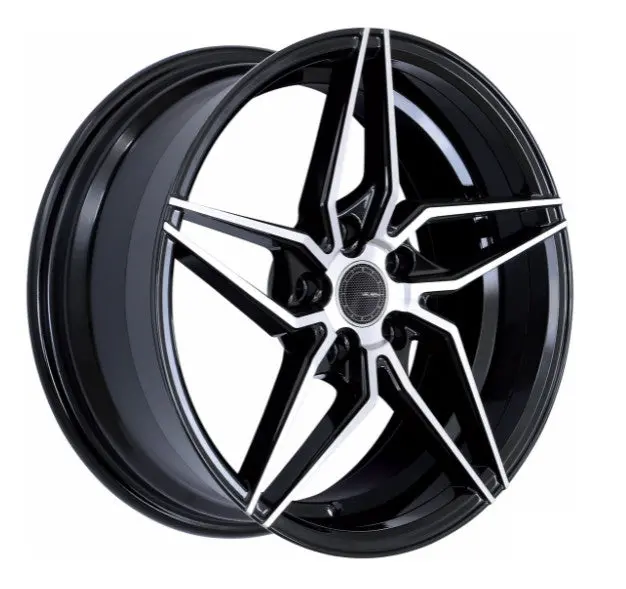 17" Velsen V101 Wheels Black Machined 1