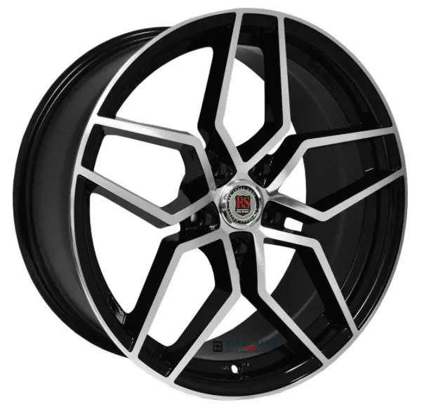 18" Velsen V554 Wheels Black Machined Window 1