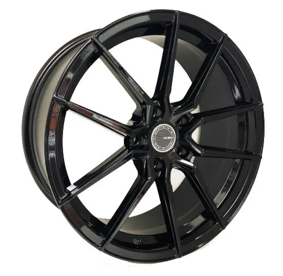 18" Velsen V103 Wheels Black 1