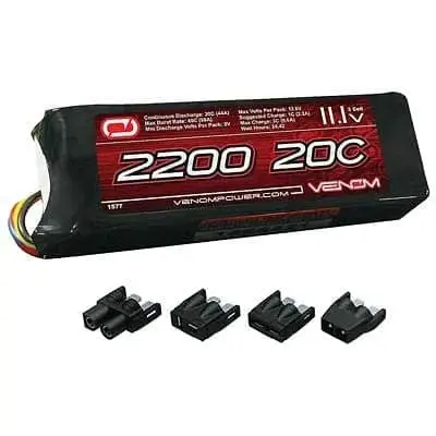 Venom 1577 Lipo 3S 11.1V 2200Mah 20C Uni Park Zone 1