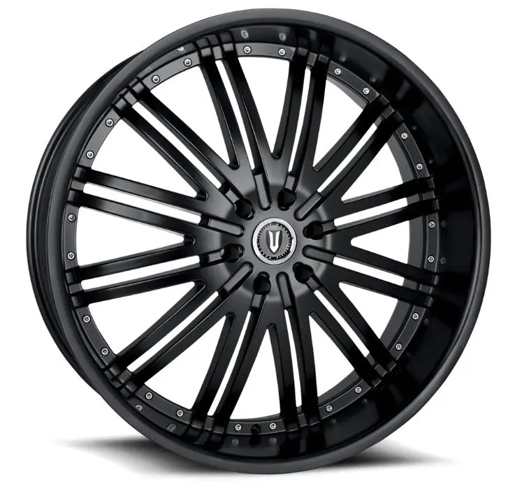 26" Versante Ve212 Wheels Matte Black 1