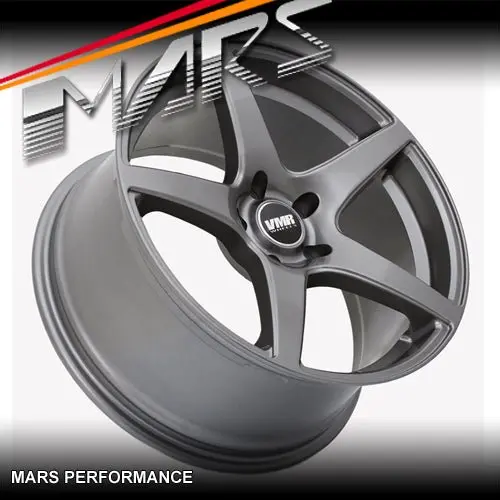 Vmr V705 4 X 19  Inch Gun Metal Concave Alloy Wheels Rims 5X112 1