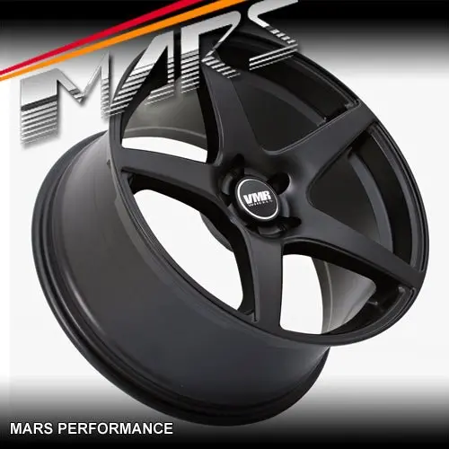 Vmr V705 4 X 19  Inch Matt Black Concave Alloy Wheels Rims 5X114.3 1