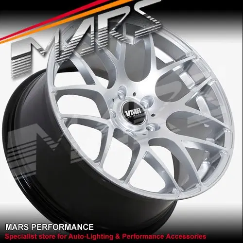 Vmr V710 18 Inch Hyper Silver Concave Alloy Wheels Rims 1