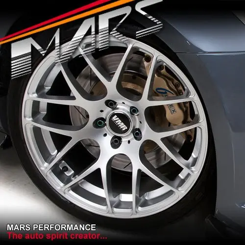 Vmr V710 19 Inch Hyper Silver Concave Alloy Wheels Rims 1