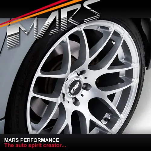 Vmr V710 20 Inch Hyper Silver Stag Concave Alloy Wheels Rims 5X120 1