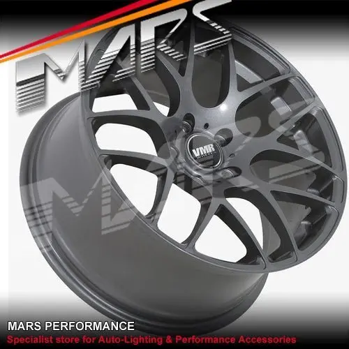 Vmr V710 4 X 19 Inch Gun Metal Stag Concave Alloy Wheels Rims 5X120 1