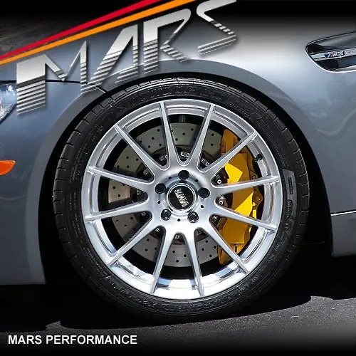 Vmr V721 19X9.5 Inch Et45 5X120 Hyper Silver Concave Alloy Wheel Rim 1