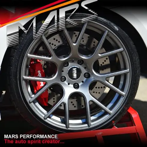 Vmr V810 4 X 19 Inch Gun Metal Flow Formed Alloy Wheels Rims 5X120 1