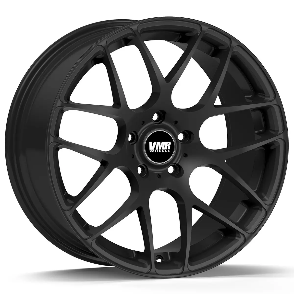 22" Vmr V710 Wheels Matte Black 1