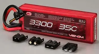 Venom 15094 Lipo 3S 11.1V 3300Mah 35C Hard 1
