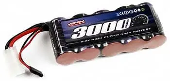 Venom 1502 Nimh 5C 6V 3000Mah Large Scale Rx Univ 1