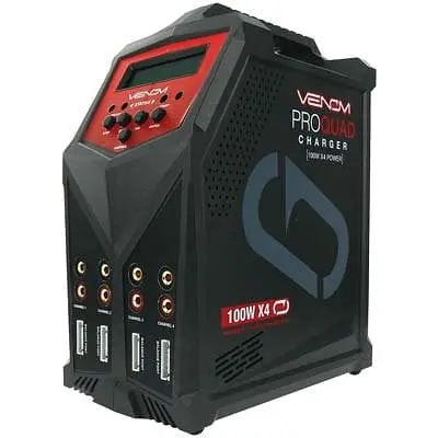 Venom 0686 Pro Quad 100W X4 Ac/Dc 7A Lipo/Lihv/Nimh Bal Chrgr 1