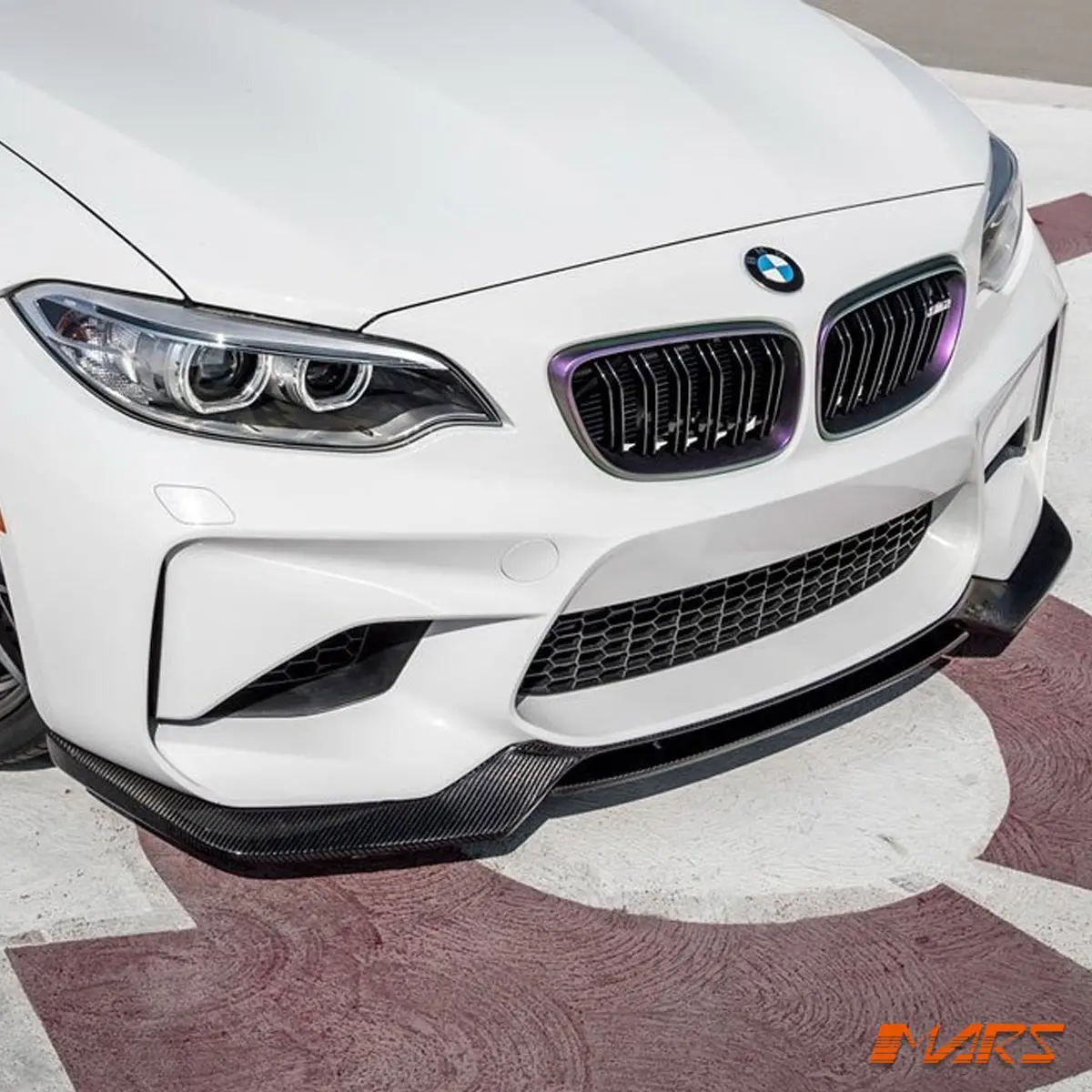 Vorsteiner Style Carbon Fibre Front Bumper Bar Lip Spoiler Bodykit For Bmw F87 M2 2016-2022 1