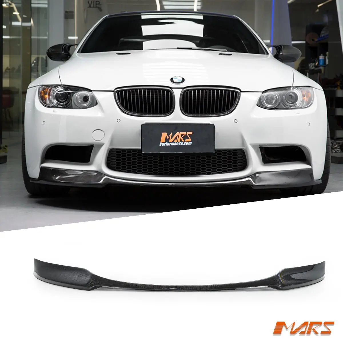 Vorsteiner Style Front Bumper Bar Carbon Fibre Lip Spoiler Bodykit For Bmw M3 E90 E92 E93 2007-2013 1