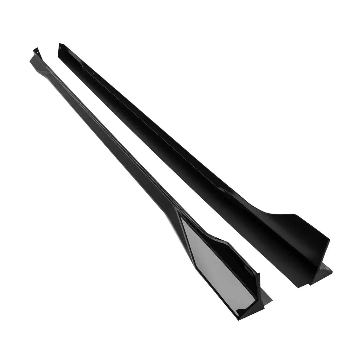Zaero Design Evo-1 Gloss Black Side Skirts Vw Mk8 Gti & Golf R 1