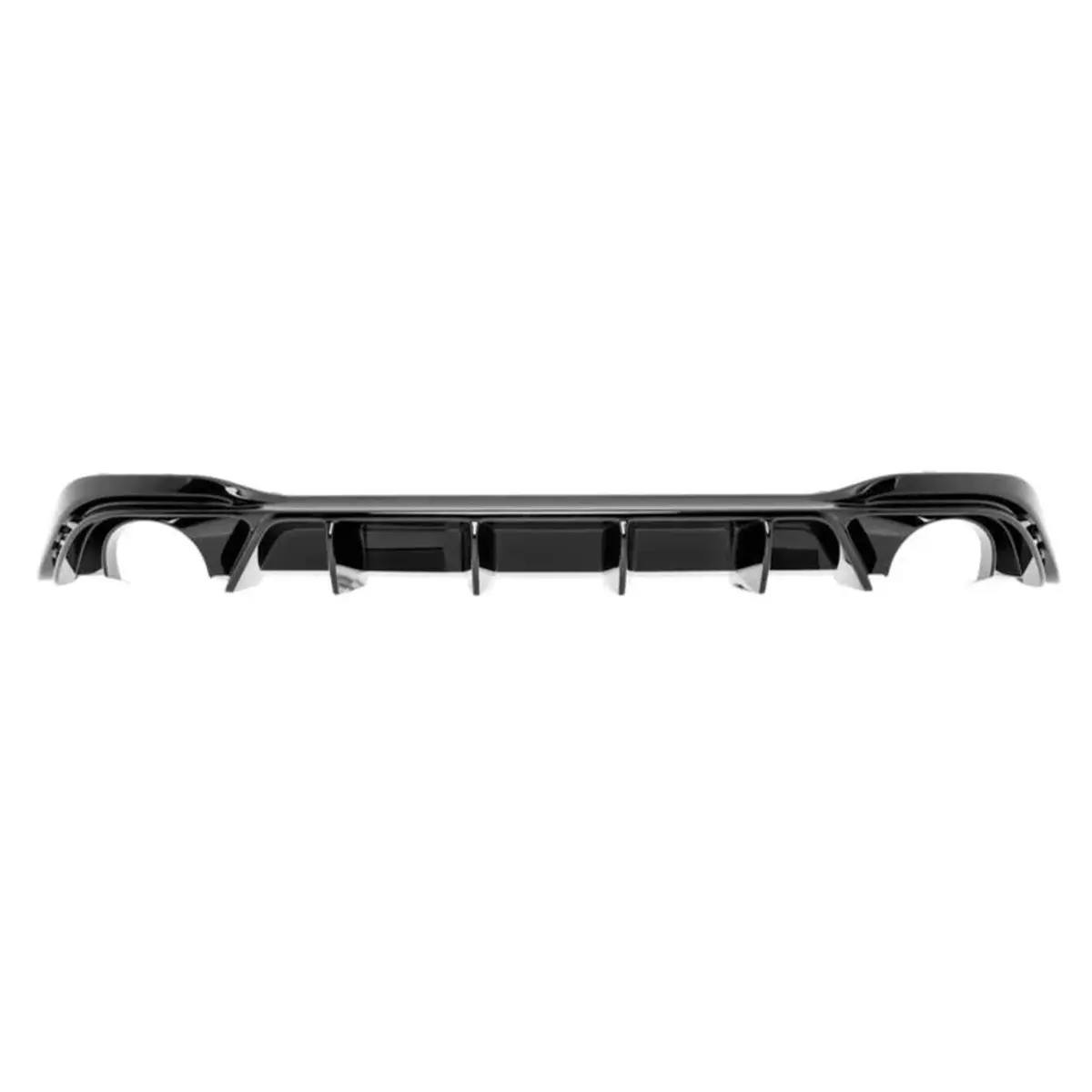 Zaero Design Evo-1 Gloss Black Rear Diffuser Vw Mk8 Gti 1