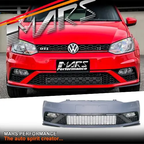 Vw Gti Style Front Bumper Bar For Volkswagen Vw Polo 6R & 6C 10-18 1