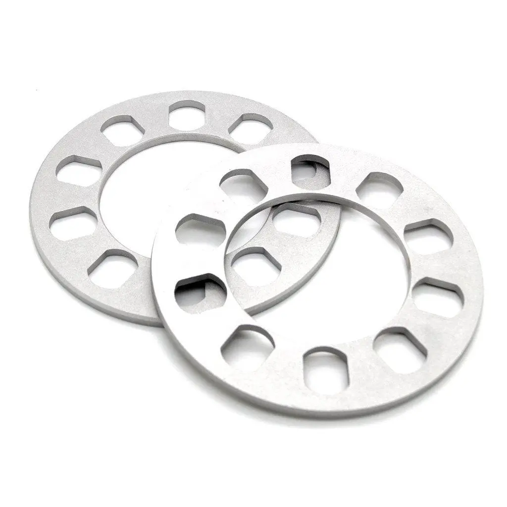 5 Lug Wheel Spacer Fits 5X100 5X108 5X114.3 5X115 (0.5" 12Mm) 1
