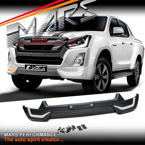 X Series Front Bumper Bar Cover Bodykit With Drl Lights For Isuzu D-Max 2016-2019 Ute 1