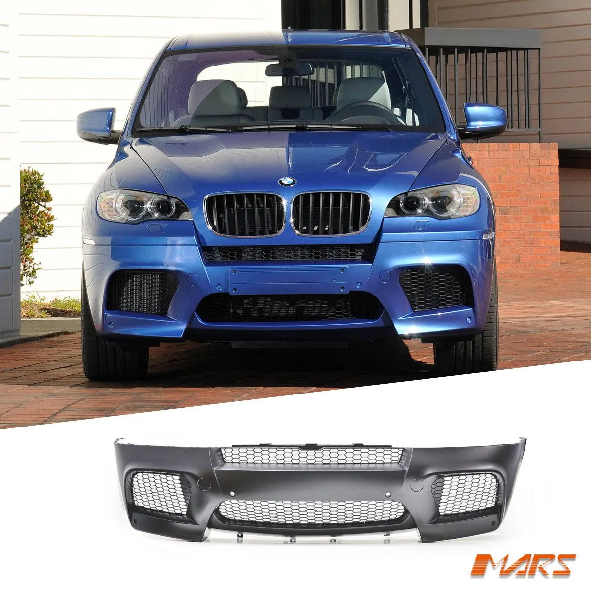X5m Style Front Bumper Bar Bodykit For Bmw E70 X5 2007-2013 1