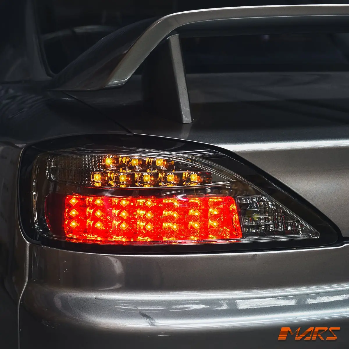 Yashio Factory Smoked Led Tail Lights With Sequential Led Indicators For Nissan 200Sx Silvia S15 1
