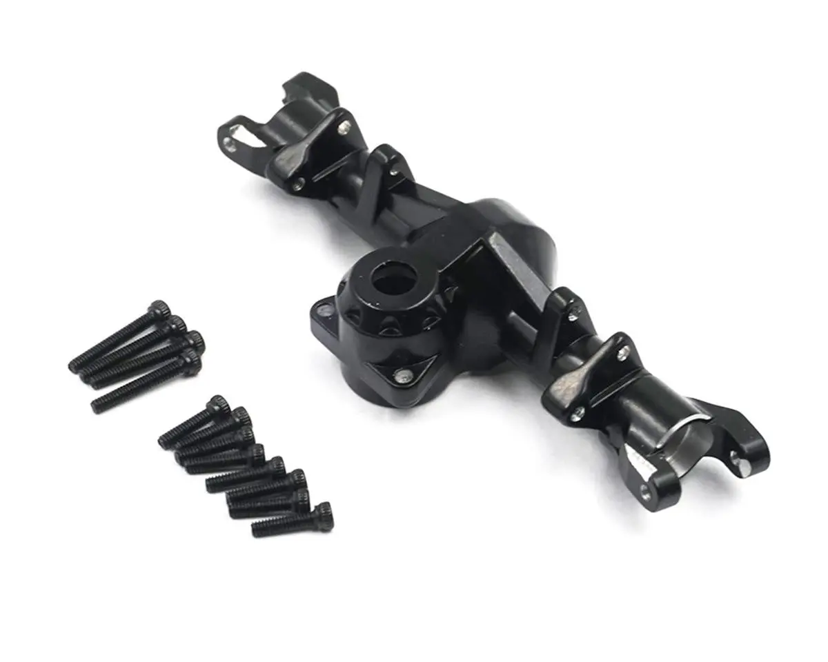 Yeah Racing Yea-Axsc-065 Scx24 Aluminum Front Axle Housing (Black) 1