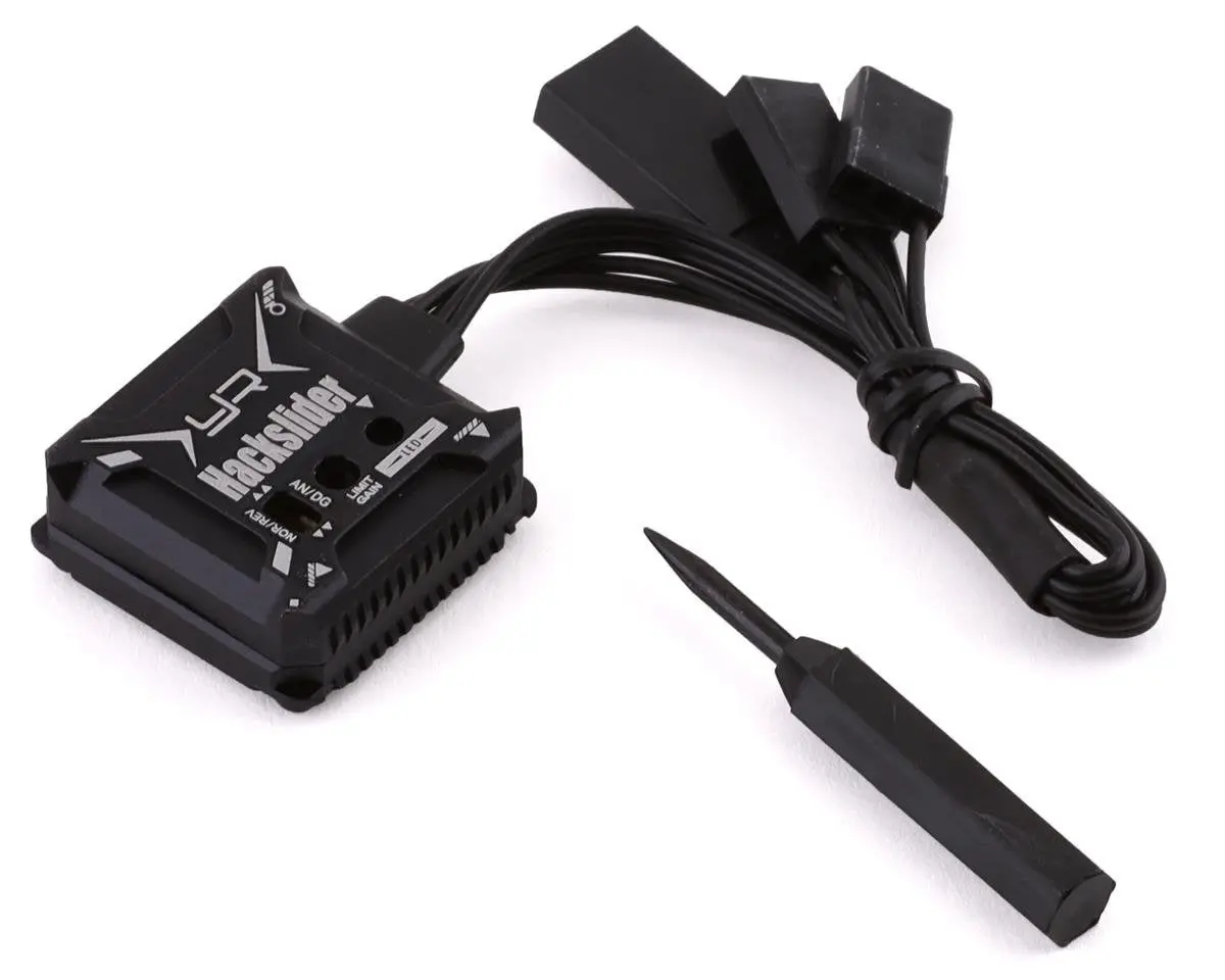 Yeah Racing Yea-Ye-0021Bk Hackslider Drift Tuned Competition Gyro (Black) 1