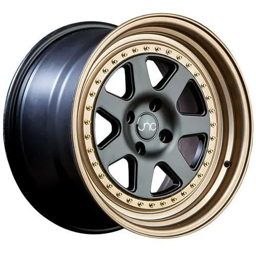 Jnc Wheels Jnc048 Matte Black Bronze Lip 1