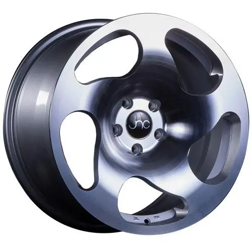 Jnc Wheels Jnc036 Silver Machined Face 1