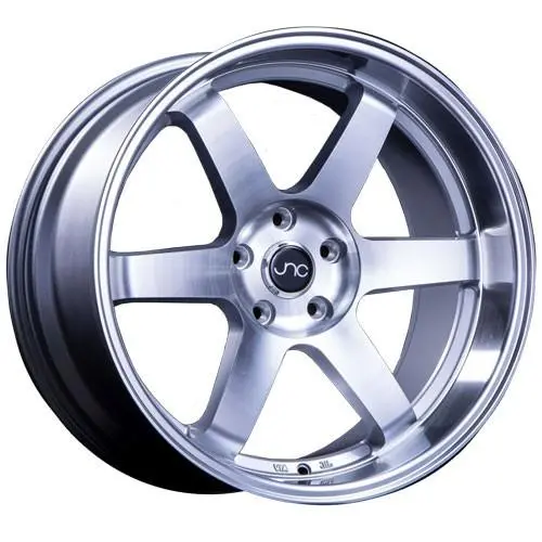 Jnc Wheels Jnc014 Silver Machined Face 1
