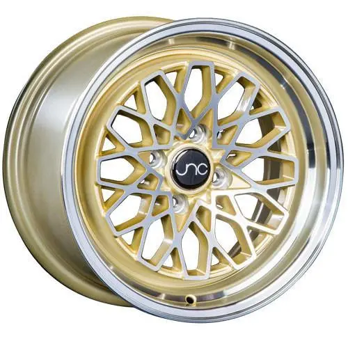 Jnc Wheels Jnc040 Gold Machined 1