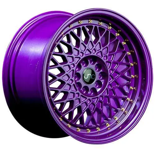 Jnc Wheels Jnc031 Candy Purple Gold Rivets 1