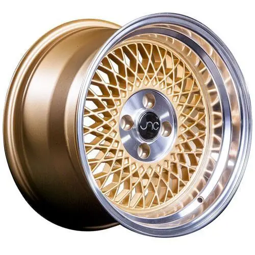 Jnc Wheels Jnc031 Gold Machined Lip 1