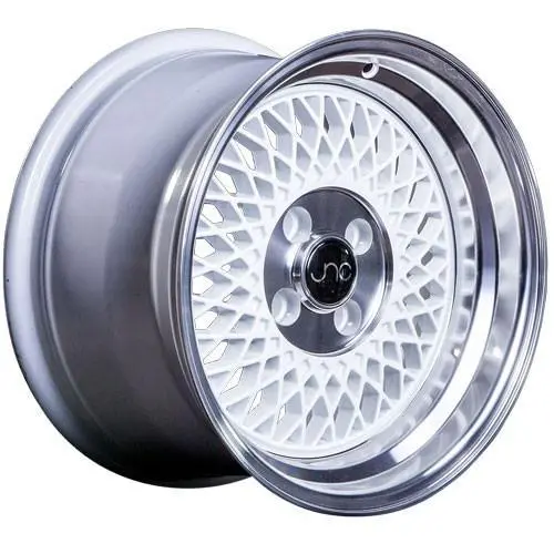 Jnc Wheels Jnc031 White Machined Lip 1