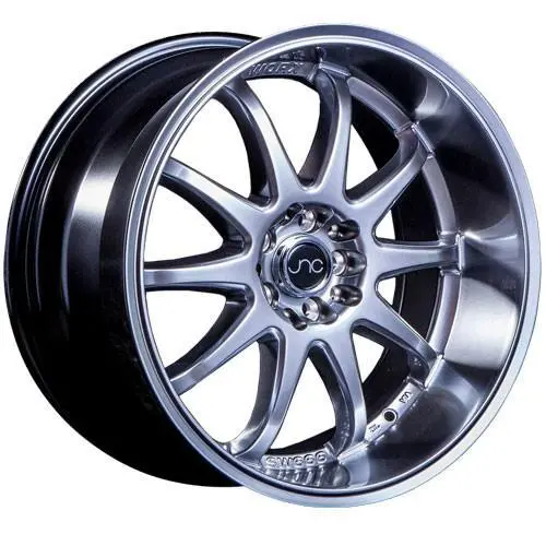 Jnc Wheels Jnc019 Silver Machined Lip 1