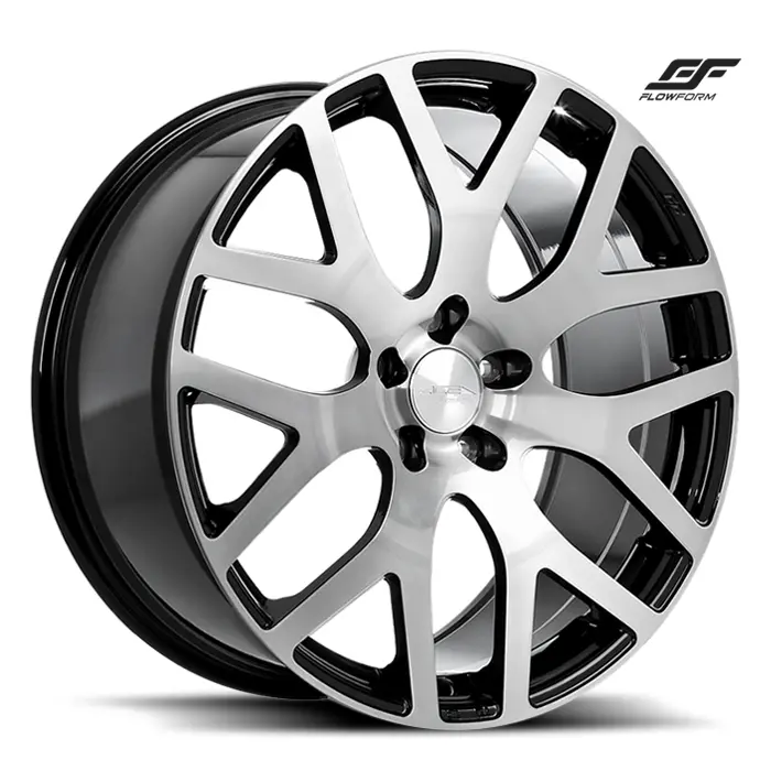 Ace Alloy Wheels Aff07 Gloss Black Brush Face 1