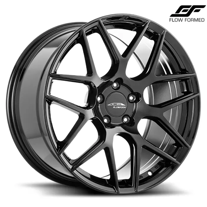 Ace Alloy Wheels Aff11 Gloss Piano Black 1