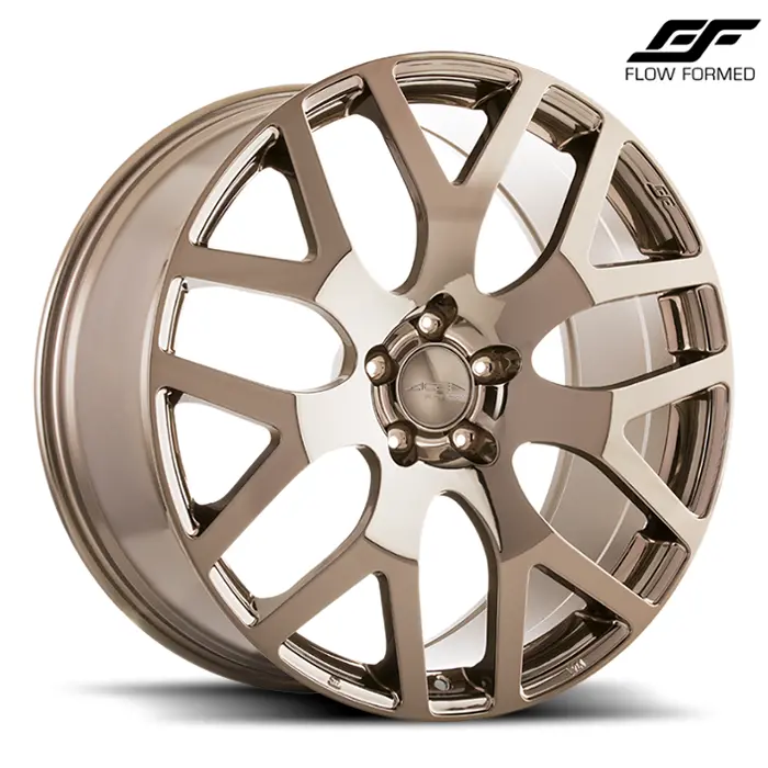 Ace Alloy Wheels Aff07 Silver Base Cooper Chrome 1