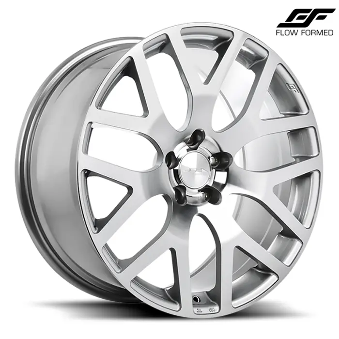 Ace Alloy Wheels Aff07 Liquid Silver Mirror Machined Face 1