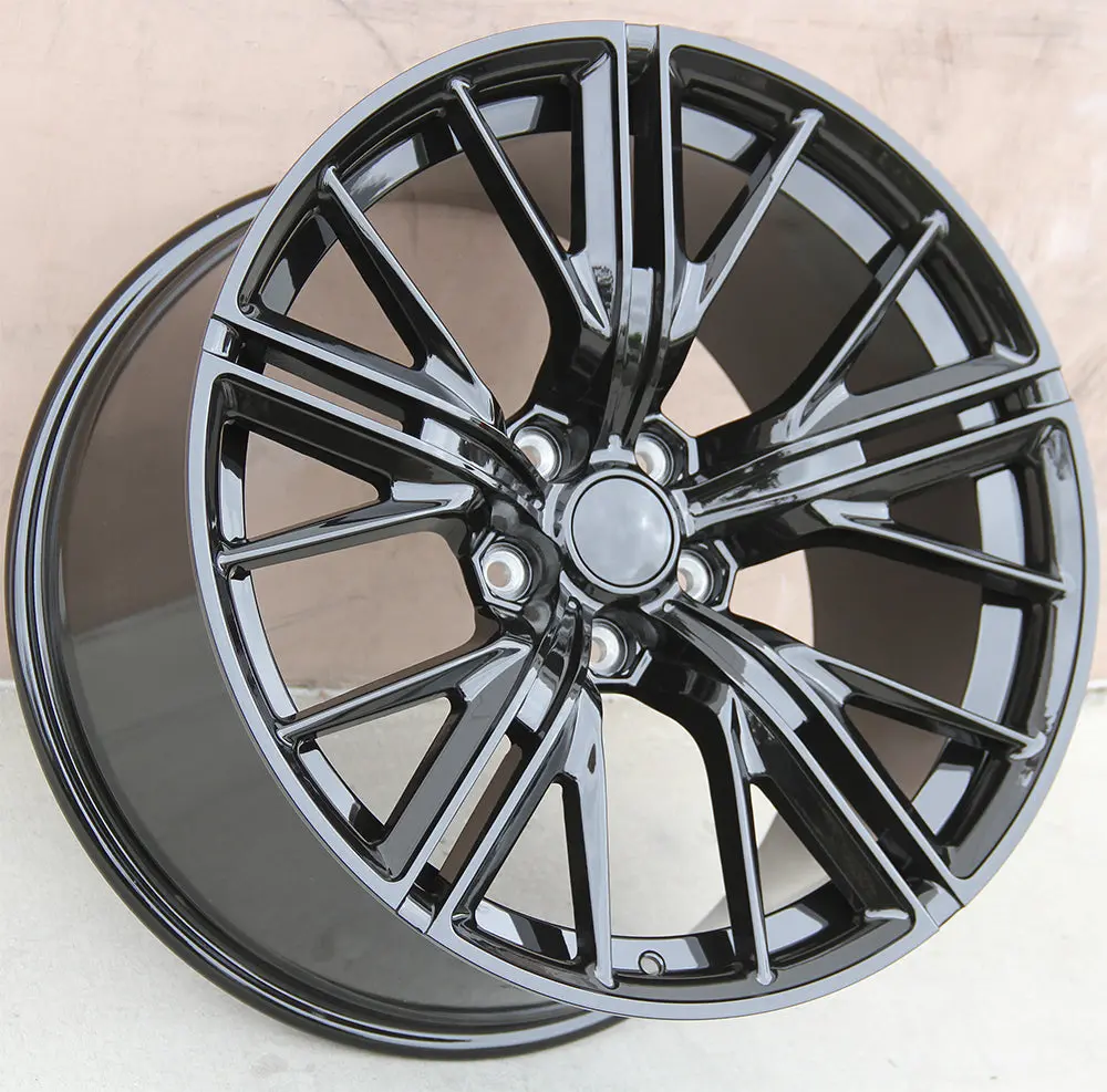 Chevy Wheels F17 20X10/20X11 5X120 Gloss Black Fit Camaro Zl1 Edition 1